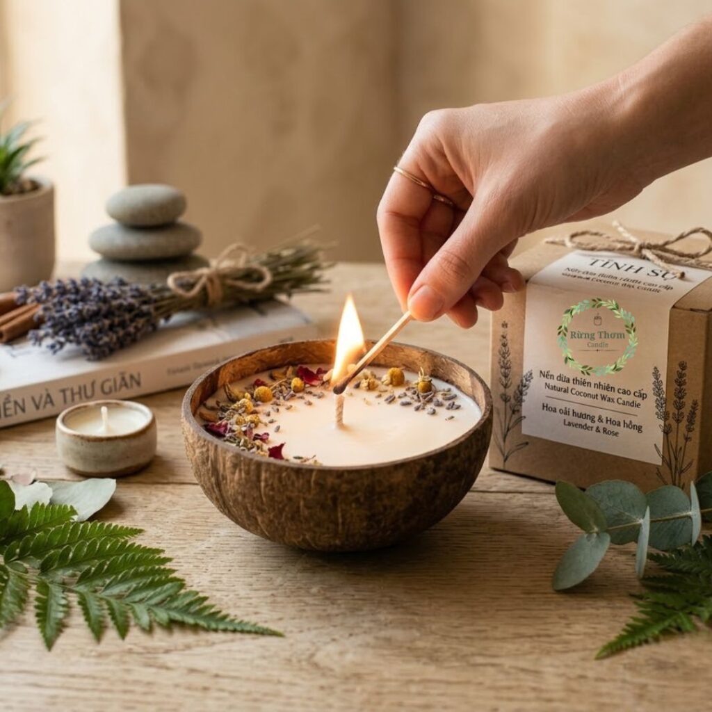 Lợi ích khi sử dụng nến thơm