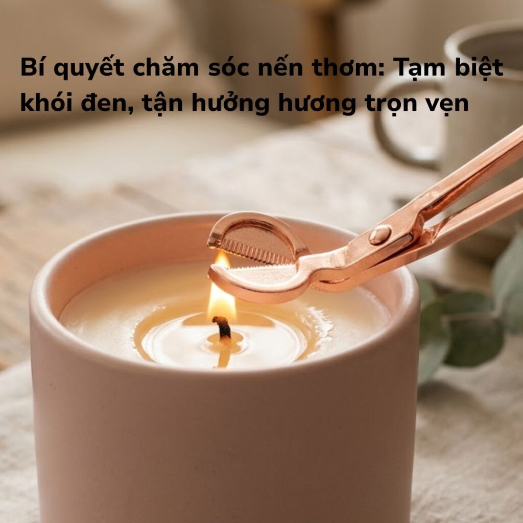 Bí quyết chăm sóc nến