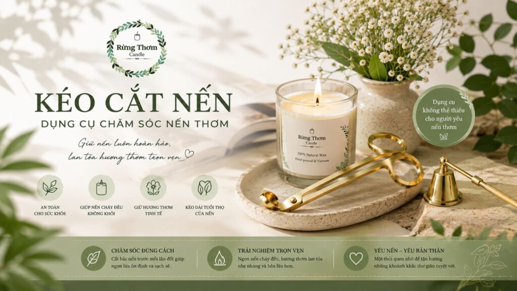 kéo cắt nến chuyên dụng